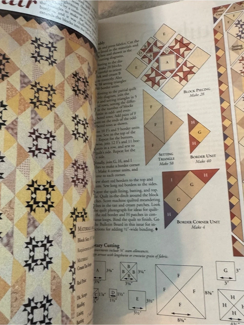 September 2003 Quilters Newsletter Magazine Fall Quilting‎